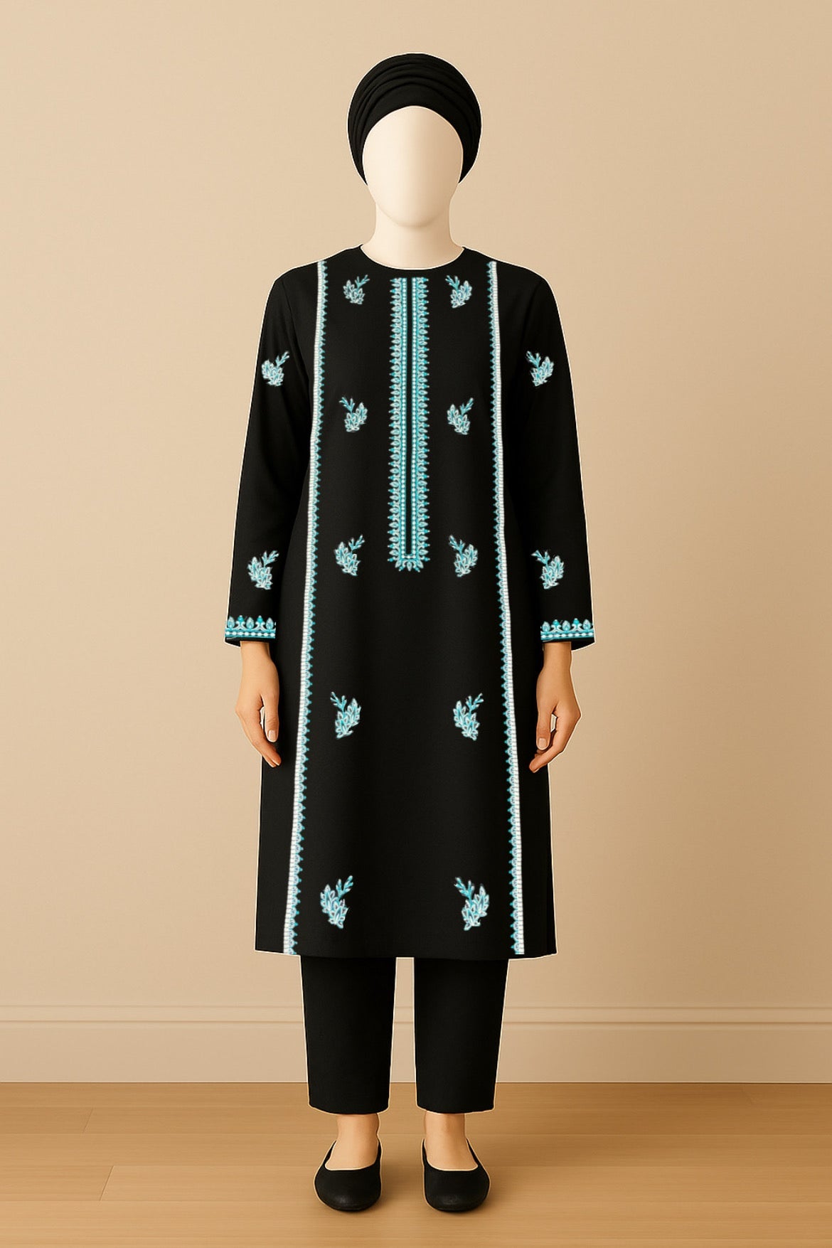 Embroidered
