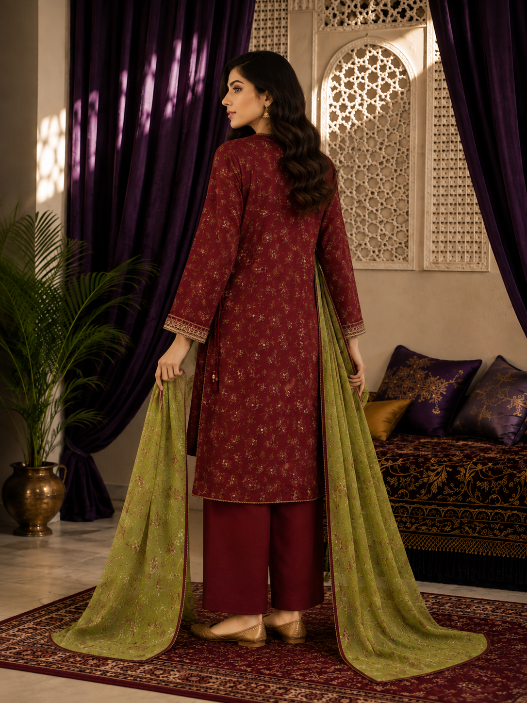 MTJ Tariq Jamil 3 Piece Printed Lawn Suit | Premium Unstitched Summer Collection 2026
