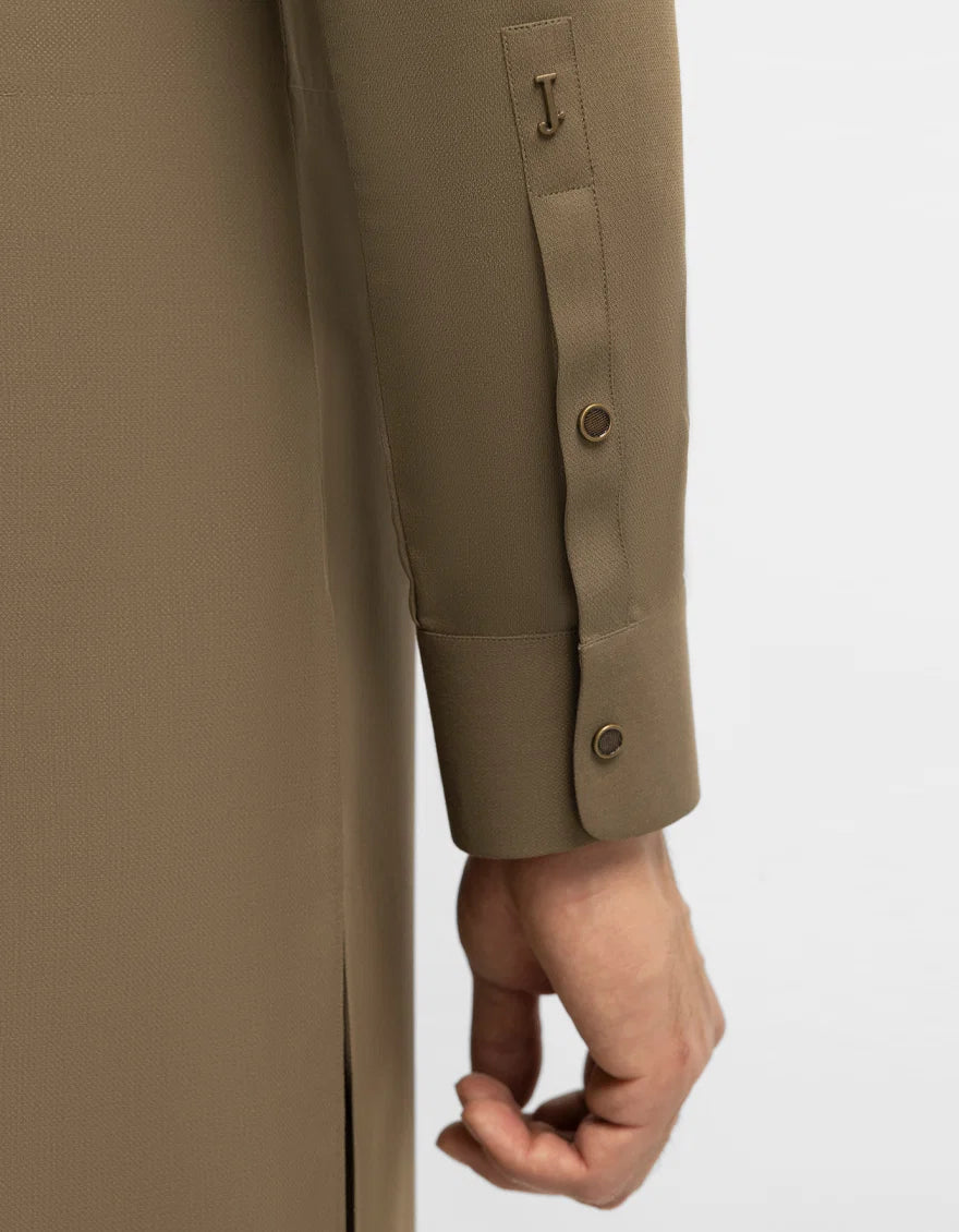 GulAhmed Men’s Unstitched Suit | Superior Quality Soft Cotton Men’s Collection /Olive Green
