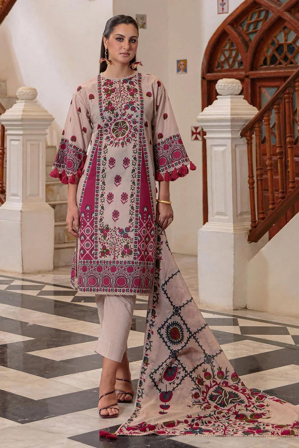 GULAHMED DIGITAL PRINTED LAWN 3 PIECE UNSTITCHED SUIT