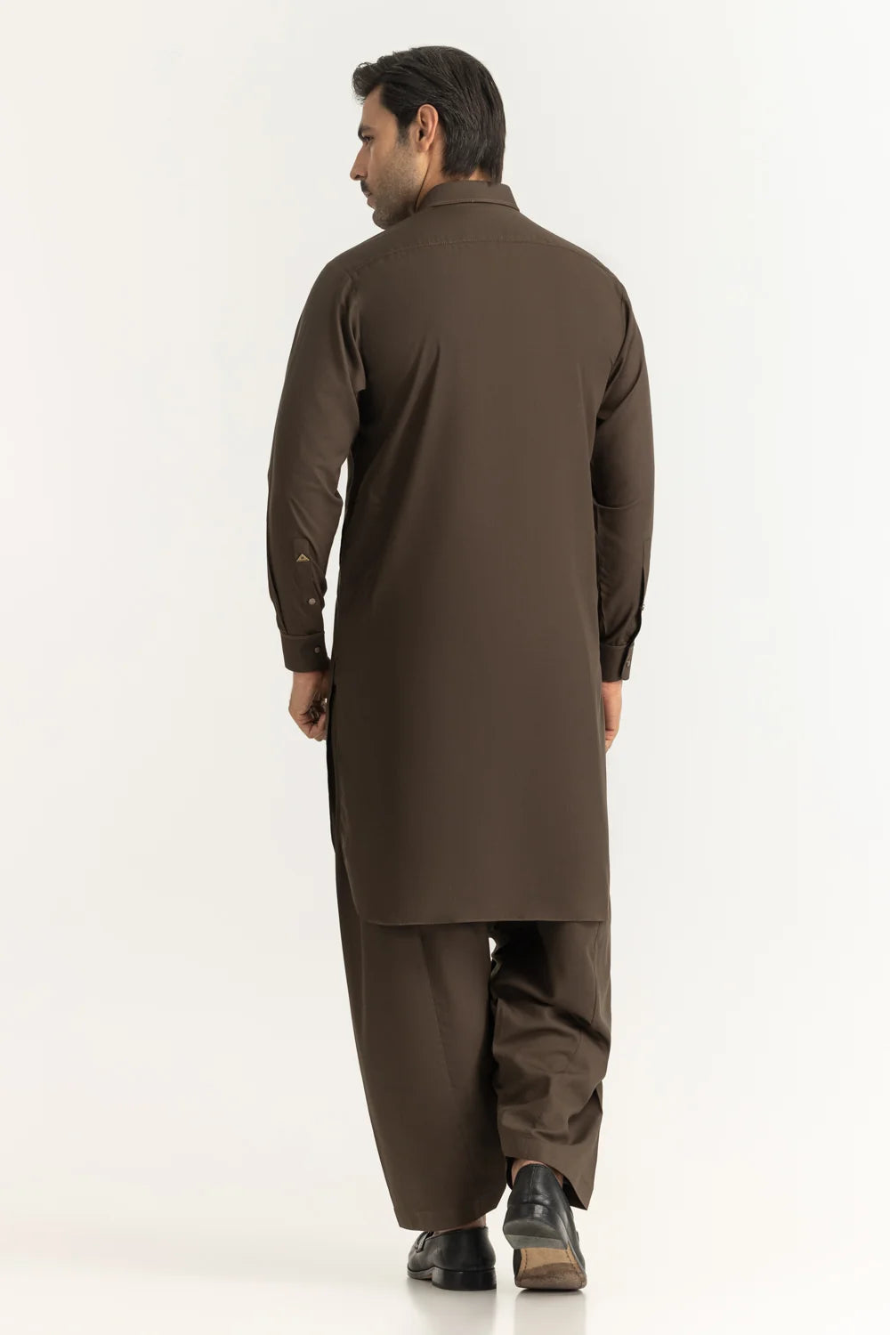 GulAhmed Men’s Unstitched Suit | Superior Quality Soft Cotton Men’s Collection /Chocolate Brown