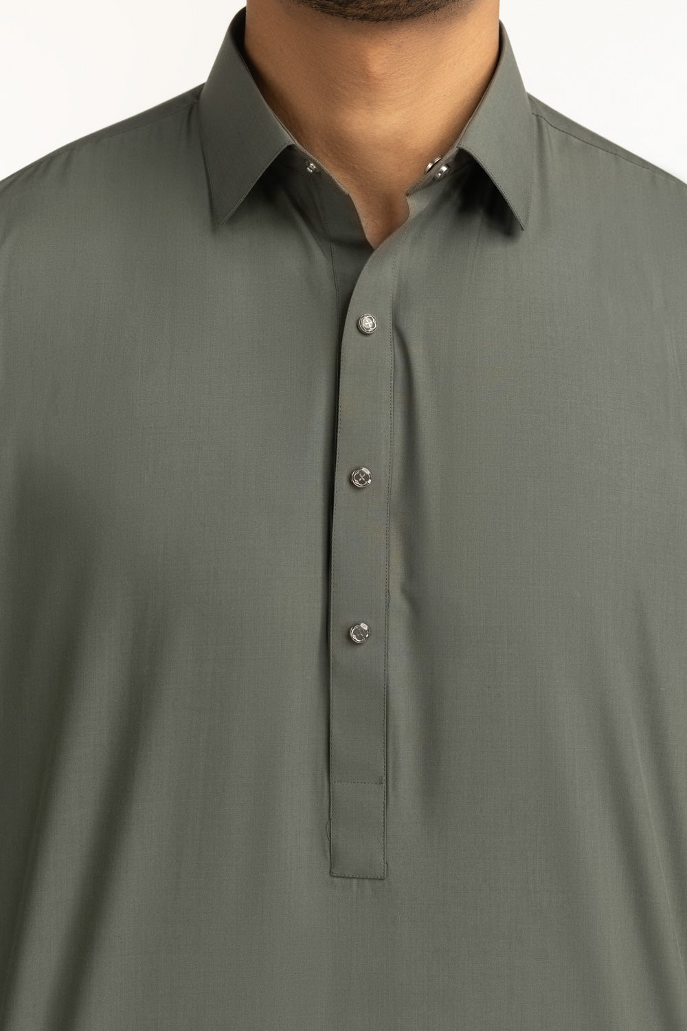 GulAhmed Men’s Unstitched Suit | Superior Quality Soft Cotton Men’s Collection /Charcoal Grey