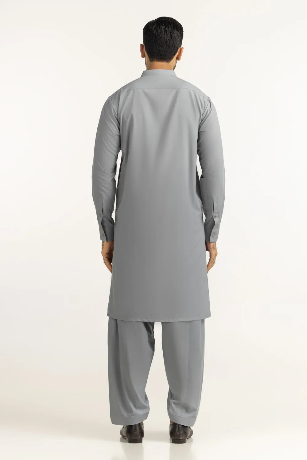 GulAhmed Men’s Unstitched Suit | Superior Quality Soft Cotton Men’s Collection /Grey