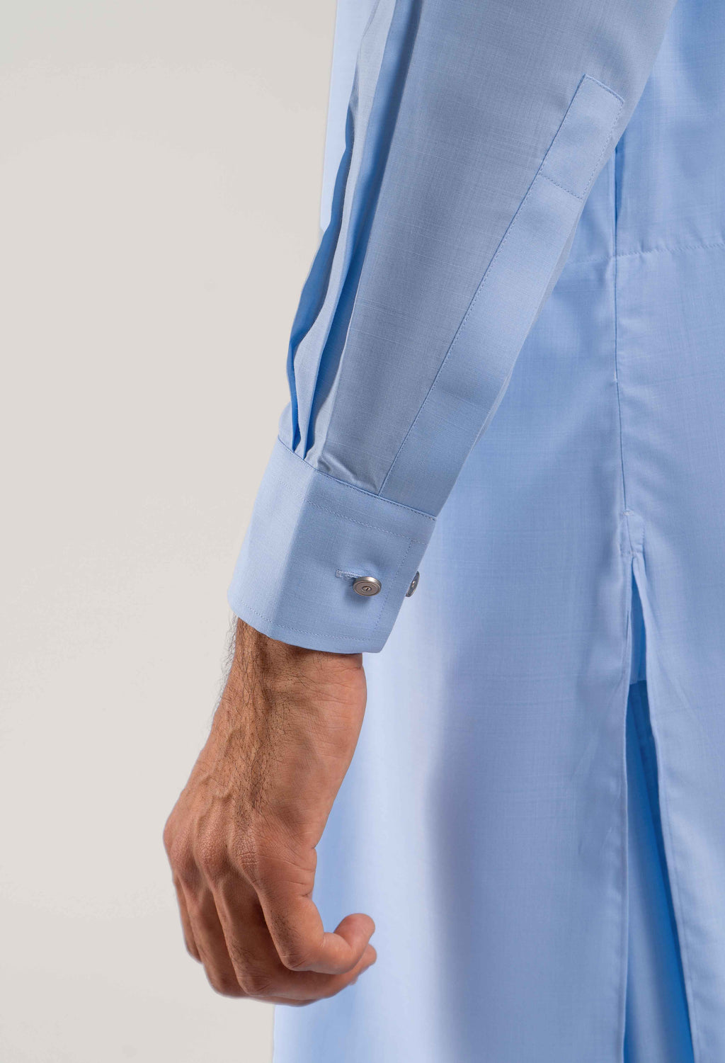 Zellbury Titanium Men’s Unstitched Soft Cotton Suit – Premium Men’s Collection / Sky Blue