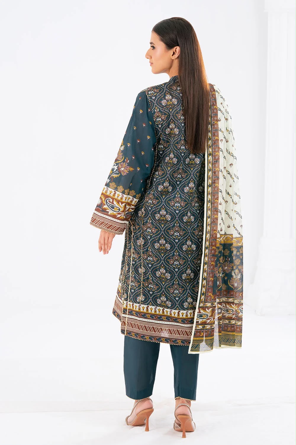 GULAHMED DIGITAL PRINTED LAWN 3 PIECE UNSTITCHED SUIT