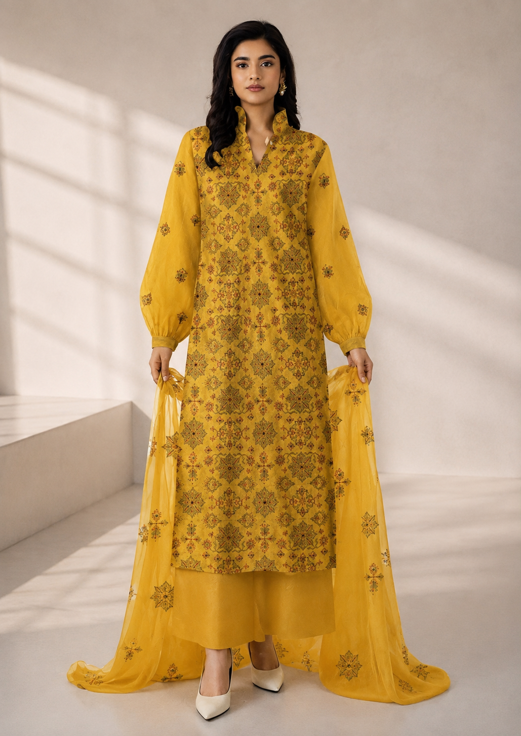Bareeze Summer Collection Unstitched 3 Piece Embroidered Lawn Suit for Women