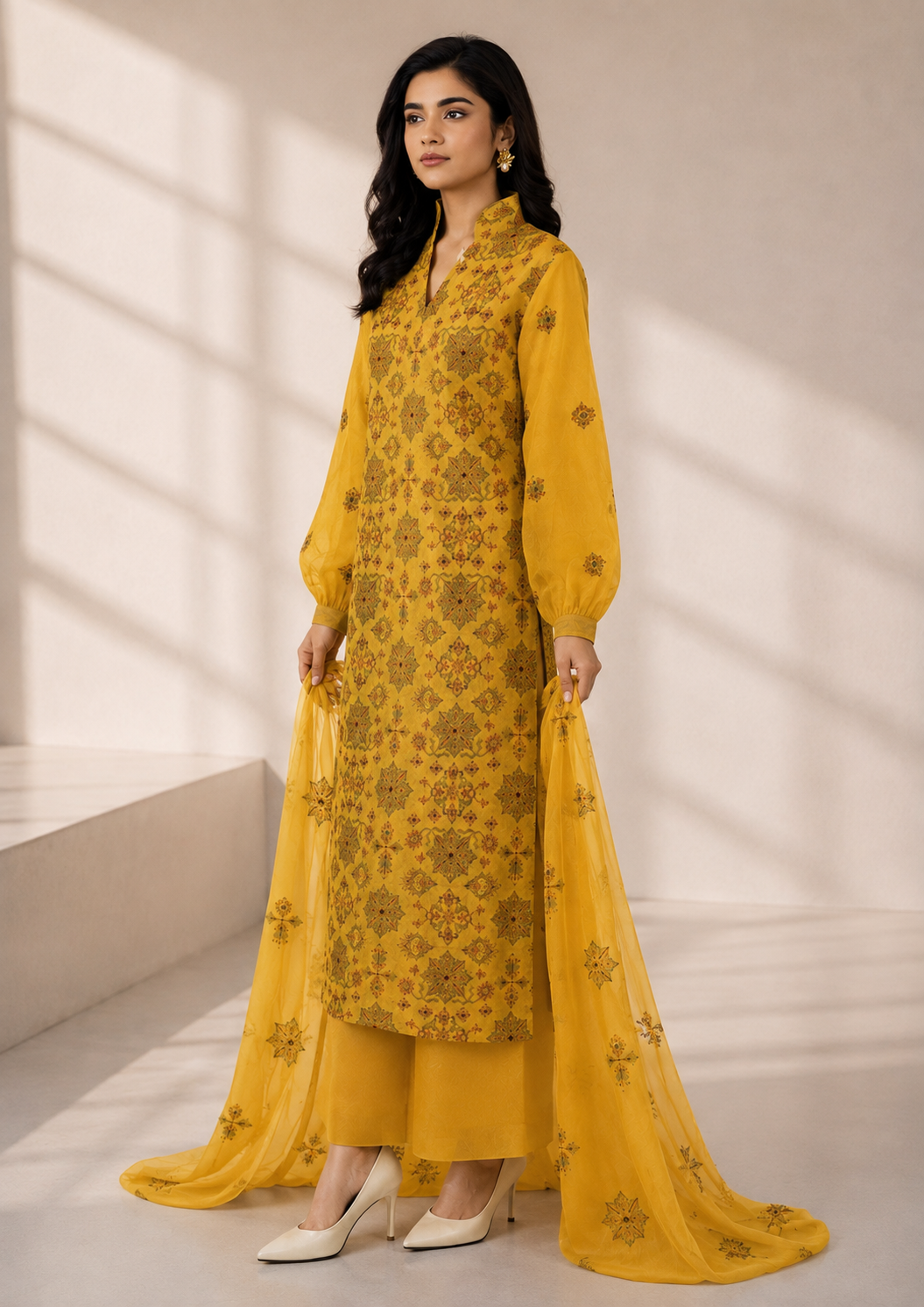 Bareeze Summer Collection Unstitched 3 Piece Embroidered Lawn Suit for Women