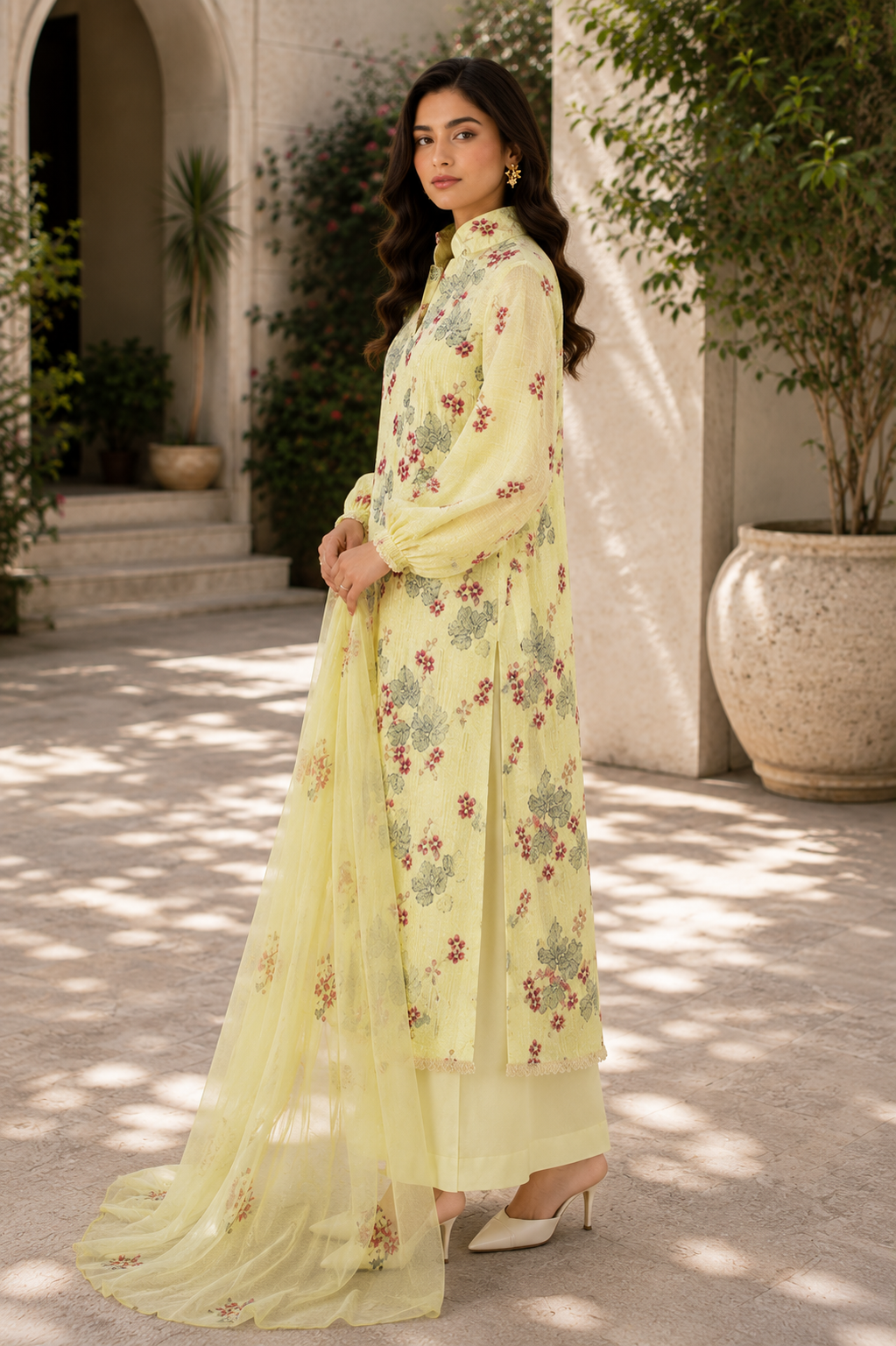 Bareeze Summer Collection Unstitched 3 Piece Embroidered Lawn Suit for Women