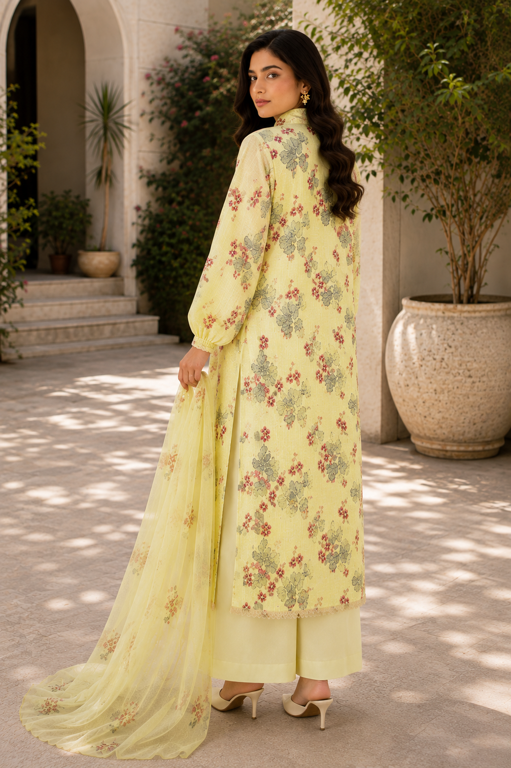 Bareeze Summer Collection Unstitched 3 Piece Embroidered Lawn Suit for Women