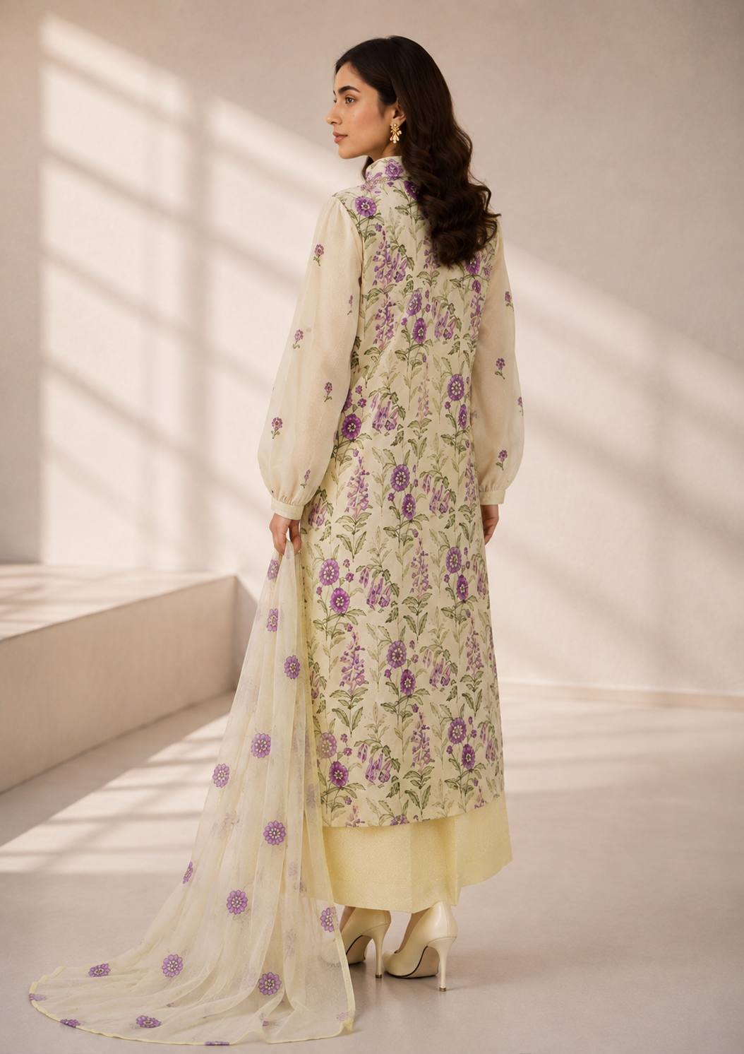 Bareeze Summer Collection Unstitched 3 Piece Embroidered Lawn Suit for Women