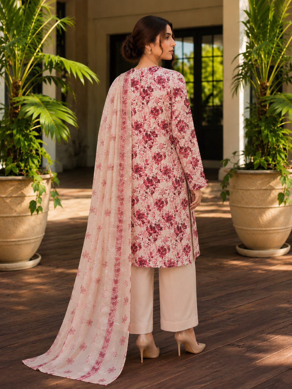 MTJ Tariq Jamil 3 Piece Printed Lawn Suit | Premium Unstitched Summer Collection 2026