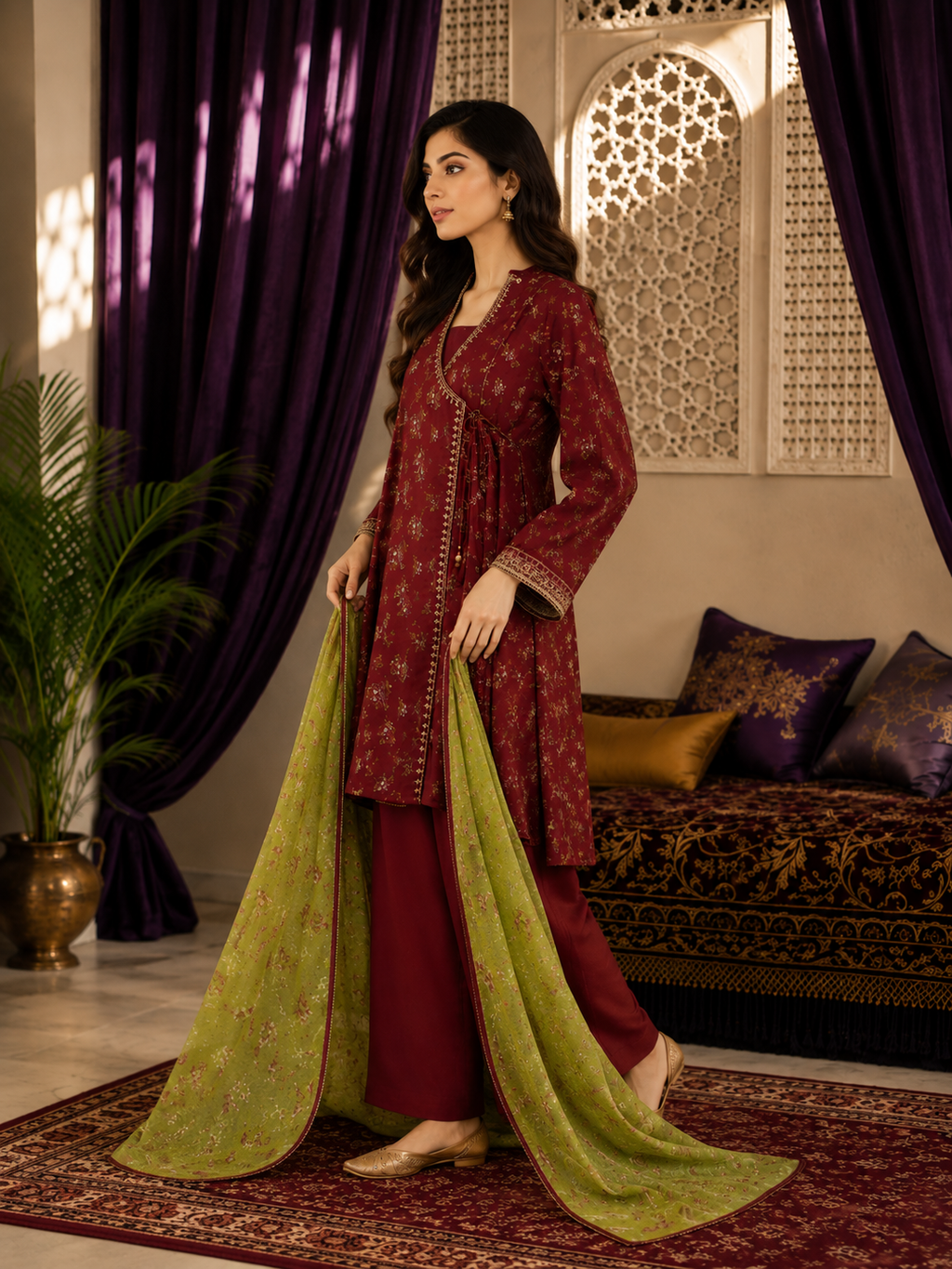 MTJ Tariq Jamil 3 Piece Printed Lawn Suit | Premium Unstitched Summer Collection 2026