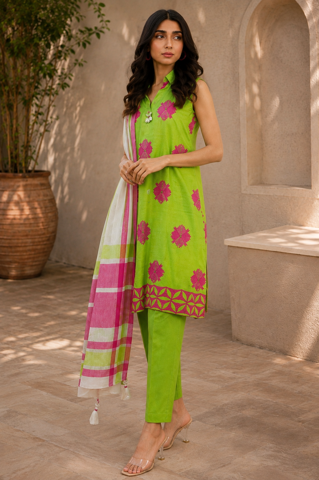 Alkaram 3-Piece Embroidered Viscose Suit – Unstitched Winter Collection with Woven Shawl | Flat 61% Off
