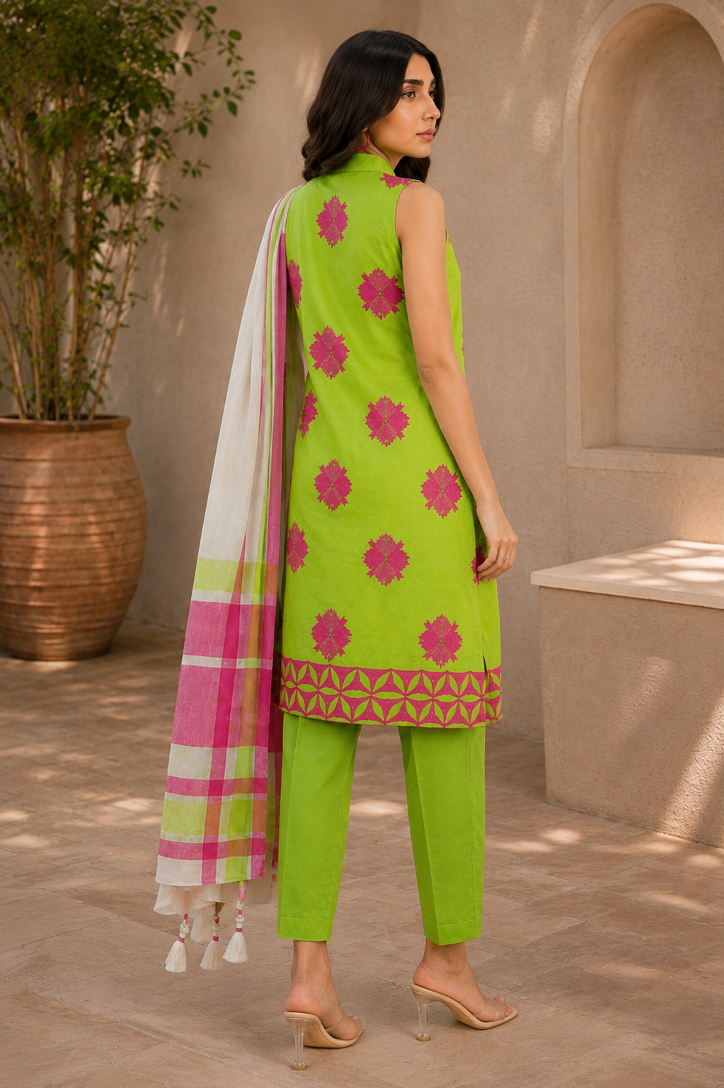 Alkaram 3-Piece Embroidered Viscose Suit – Unstitched Winter Collection with Woven Shawl | Flat 61% Off